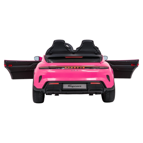 Autko dla dzieci Porsche Taycan Turbo S Różowy BDM0988.ROZ